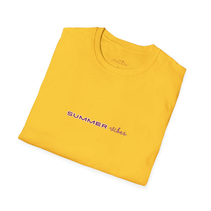 Summer Vibes Softstyle T-Shirt | Comfortable Summer Fashion, Casual Wear