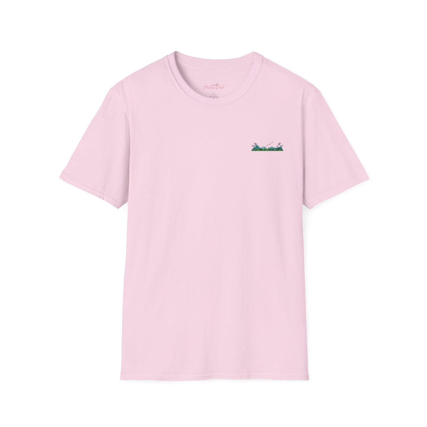 "Southern Tide" Tropical T-Shirt l Unisex Softstyle Tee, Summer Apparel