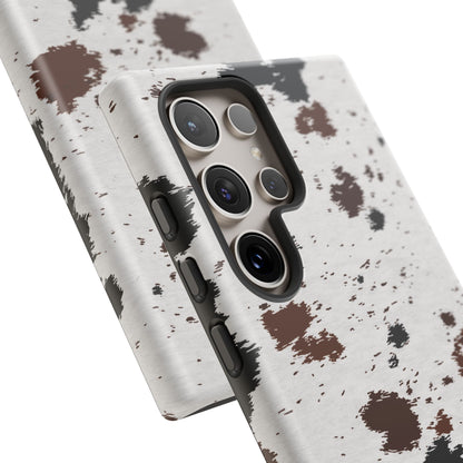 SAMSUNG Cow Print Tough Phone Case l GIFT FOR HIM AND HER