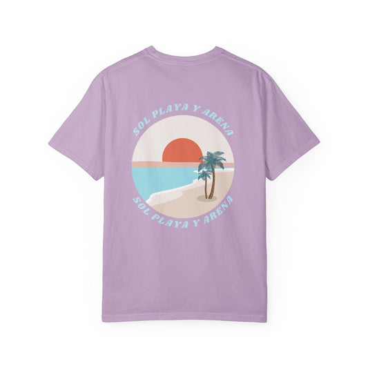 "Sol, Playa, y Arena" Beach Vibe T-Shirt Summer Apparel l Unisex Casual Wear