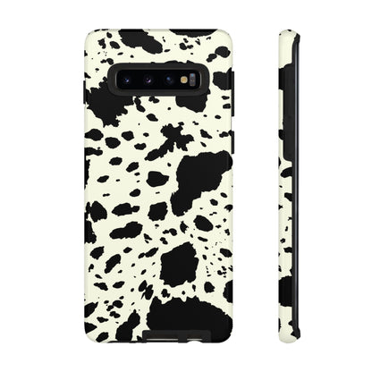 SAMSUNG Cow Print Tough Phone Cases l Durable Protection