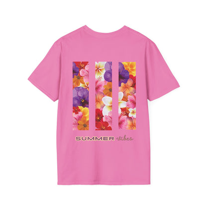 Summer Vibes Softstyle T-Shirt | Comfortable Summer Fashion, Casual Wear