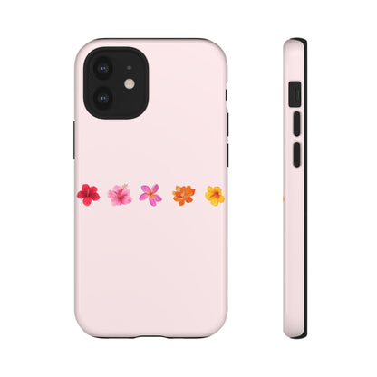 iPHONE Flower-Patterned Phone Case l Tough Cases for Women