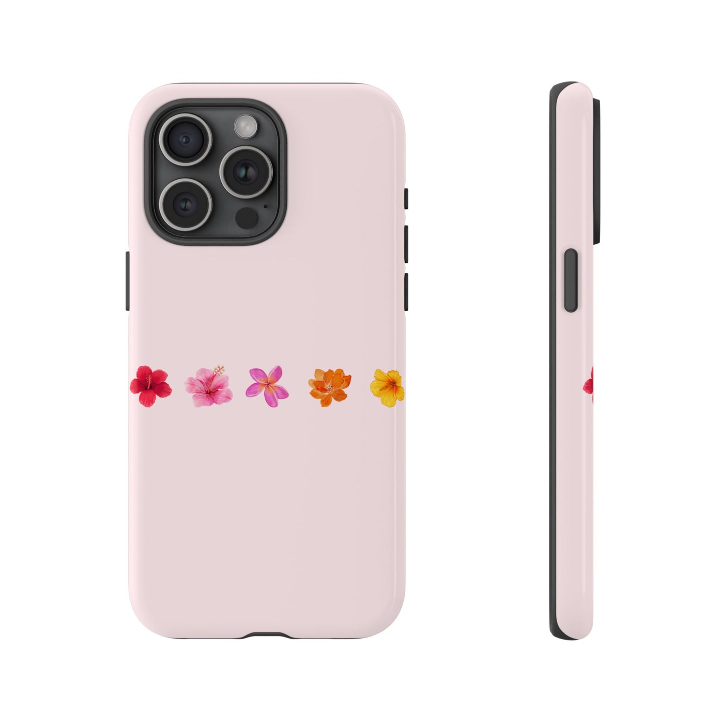 iPHONE Flower-Patterned Phone Case l Tough Cases for Women