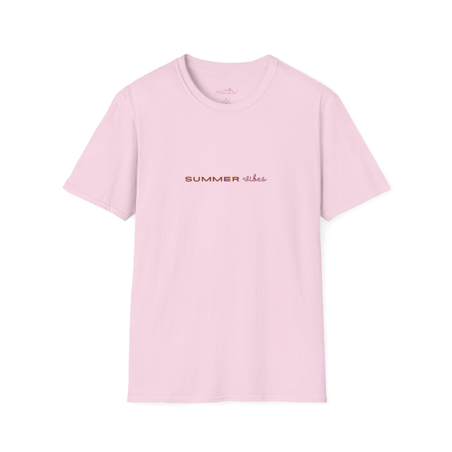 Summer Vibes Softstyle T-Shirt | Comfortable Summer Fashion, Casual Wear