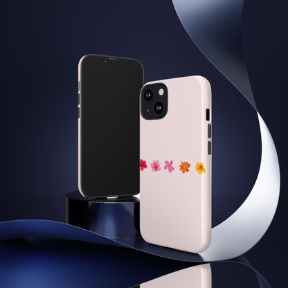 iPHONE Flower-Patterned Phone Case l Tough Cases for Women