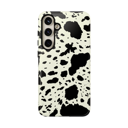 SAMSUNG Cow Print Tough Phone Cases l Durable Protection