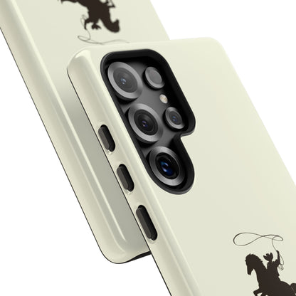 SAMSUNG Western Horse Rider Phone Case l Durable Phone Cover, Cowboy Style, Tough Case