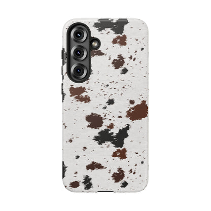 SAMSUNG Cow Print Tough Phone Case l GIFT FOR HIM AND HER