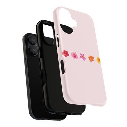 iPHONE Flower-Patterned Phone Case l Tough Cases for Women