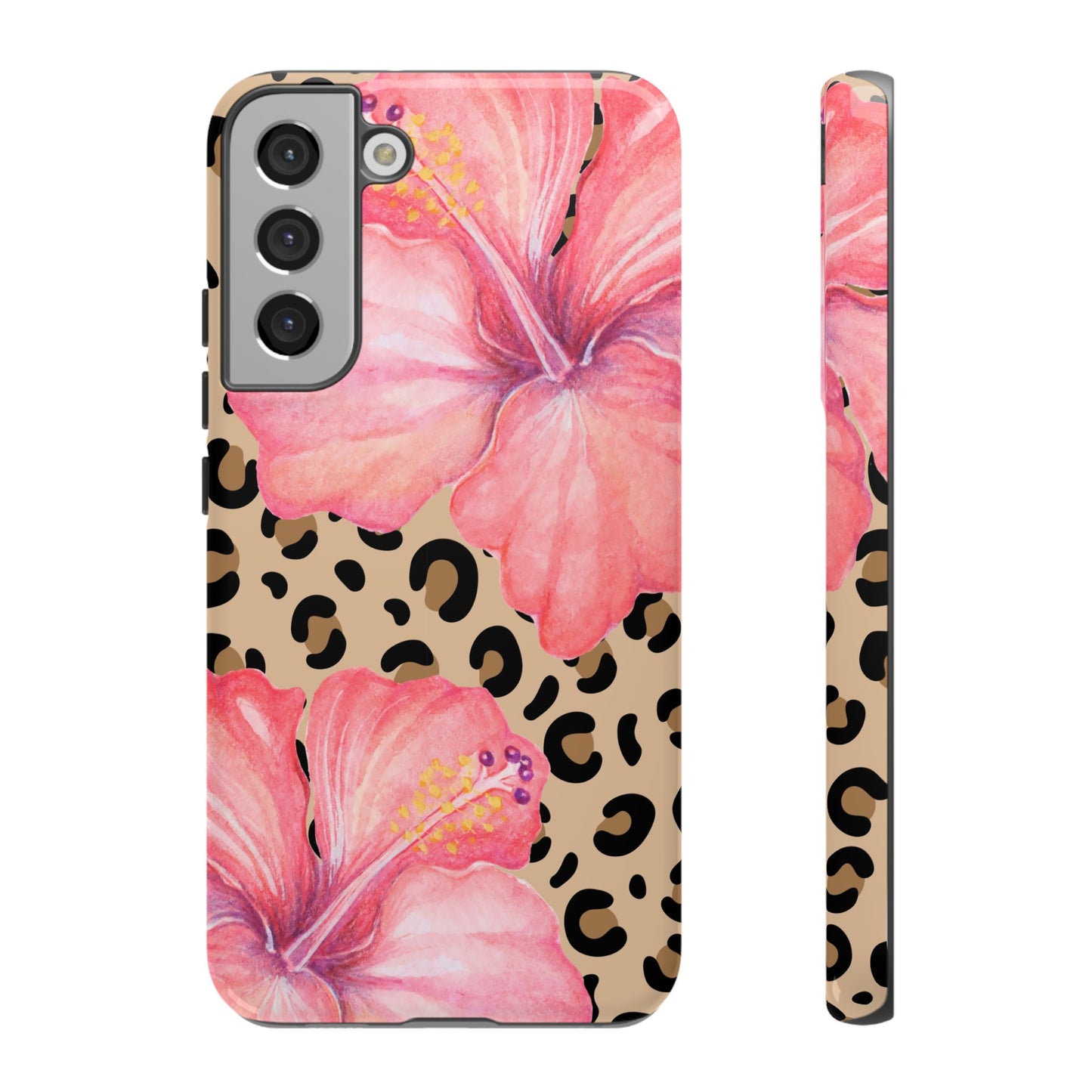 Leopard and Hibiscus SAMSUNG Tough Cases l Perfect for the Summer