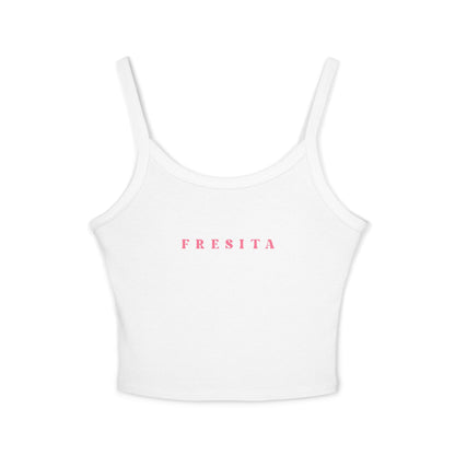 "Fresita" Women's Spaghetti Strap Tank Top l Cute Summer Top, Casual Wear