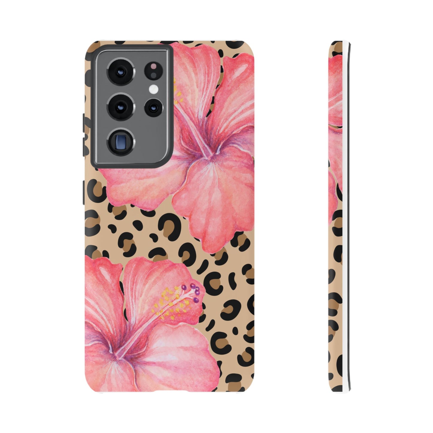 Leopard and Hibiscus SAMSUNG Tough Cases l Perfect for the Summer