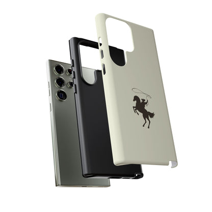 SAMSUNG Western Horse Rider Phone Case l Durable Phone Cover, Cowboy Style, Tough Case