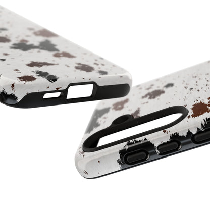SAMSUNG Cow Print Tough Phone Case l GIFT FOR HIM AND HER