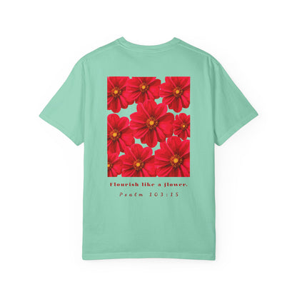 Floral Quote T-shirt l Gift for Her, Casual Wear, Daily Style