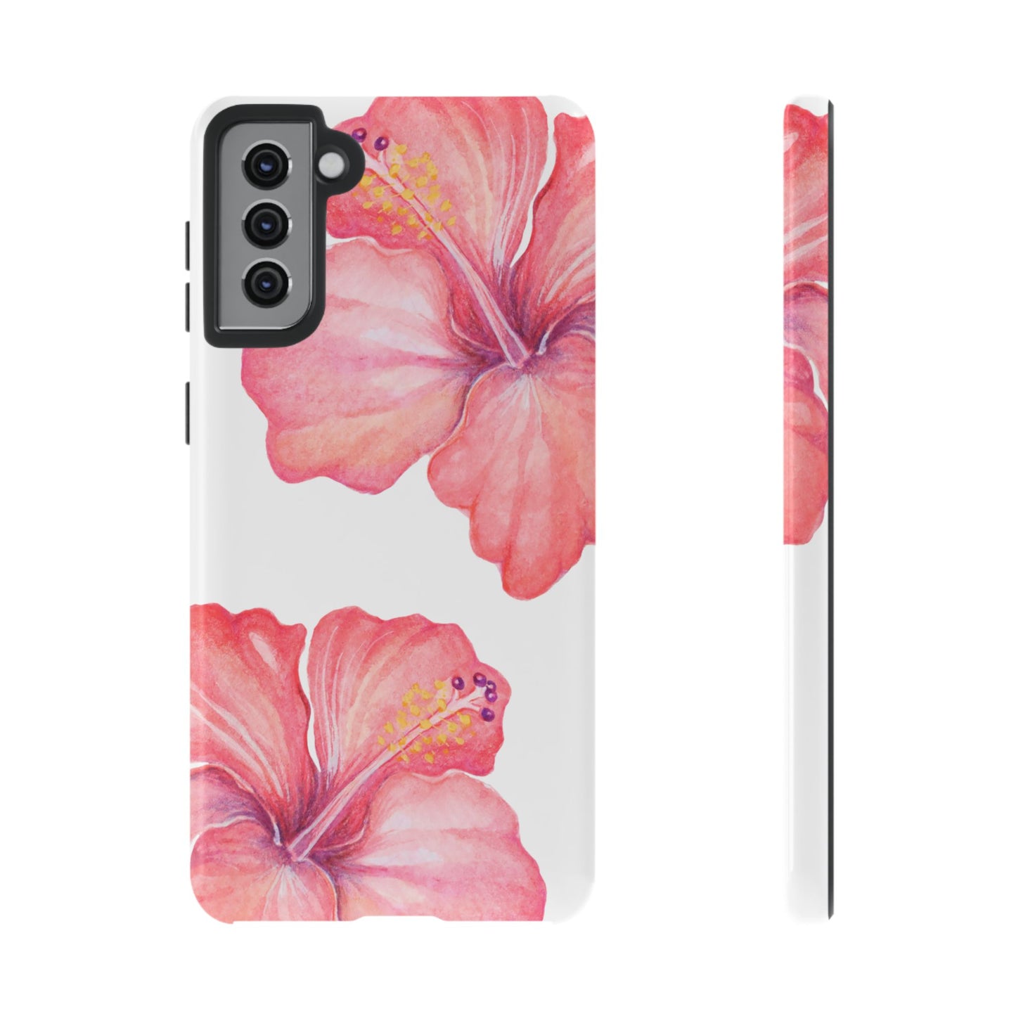 SAMSUNG Hibiscus Tough Case l Summer Vibe Mobile Case