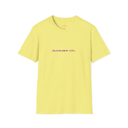 Summer Vibes Softstyle T-Shirt | Comfortable Summer Fashion, Casual Wear
