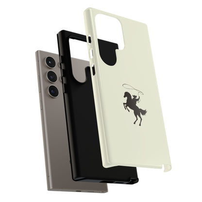 SAMSUNG Western Horse Rider Phone Case l Durable Phone Cover, Cowboy Style, Tough Case