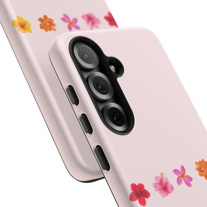SAMSUNG Flower-Patterned Phone Case l Tough Cases for Women