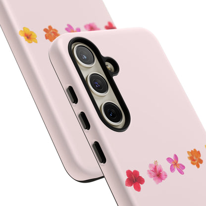 SAMSUNG Flower-Patterned Phone Case l Tough Cases for Women