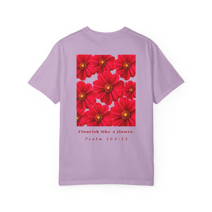 Floral Quote T-shirt l Gift for Her, Casual Wear, Daily Style