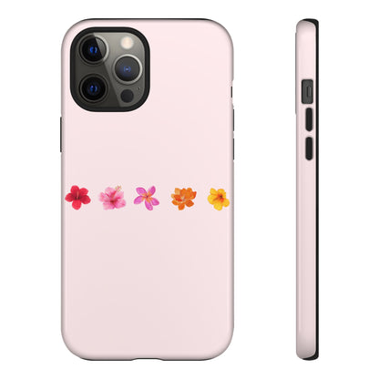 iPHONE Flower-Patterned Phone Case l Tough Cases for Women