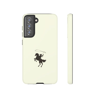 SAMSUNG Western Horse Rider Phone Case l Durable Phone Cover, Cowboy Style, Tough Case