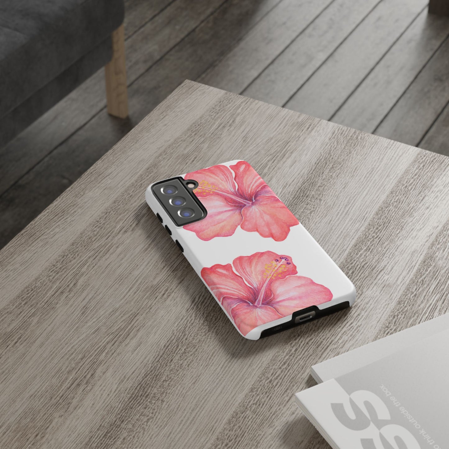 SAMSUNG Hibiscus Tough Case l Summer Vibe Mobile Case