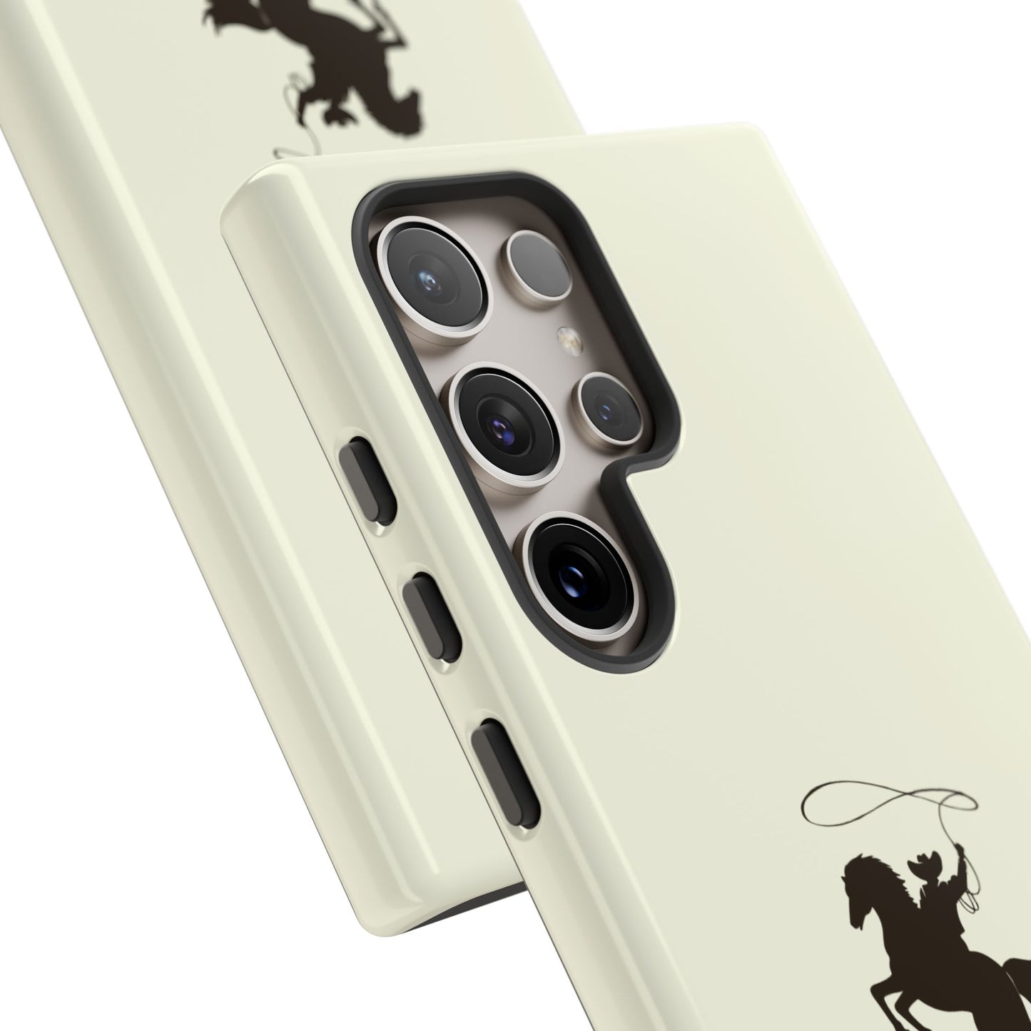 SAMSUNG Western Horse Rider Phone Case l Durable Phone Cover, Cowboy Style, Tough Case