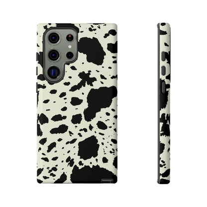 SAMSUNG Cow Print Tough Phone Cases l Durable Protection