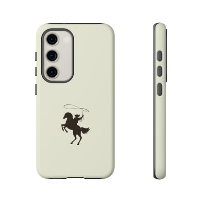 SAMSUNG Western Horse Rider Phone Case l Durable Phone Cover, Cowboy Style, Tough Case