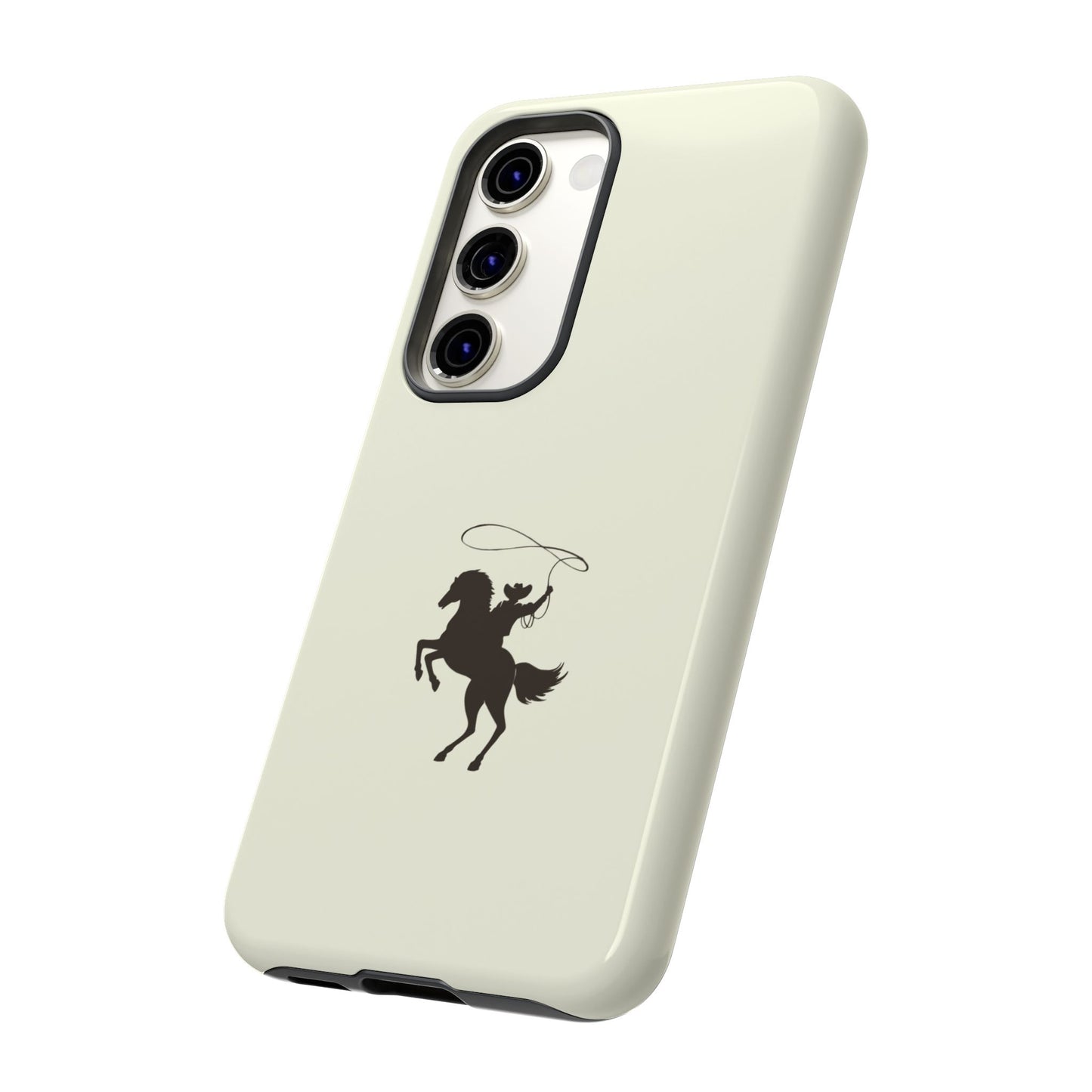 SAMSUNG Western Horse Rider Phone Case l Durable Phone Cover, Cowboy Style, Tough Case