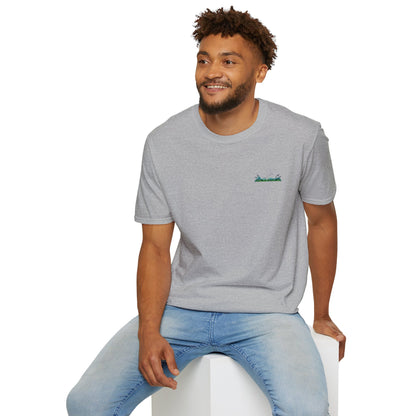 "Southern Tide" Tropical T-Shirt l Unisex Softstyle Tee, Summer Apparel