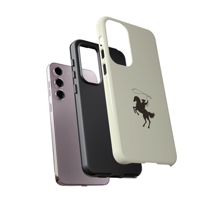 SAMSUNG Western Horse Rider Phone Case l Durable Phone Cover, Cowboy Style, Tough Case
