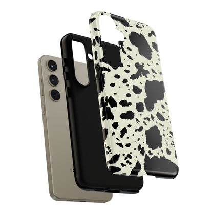 SAMSUNG Cow Print Tough Phone Cases l Durable Protection