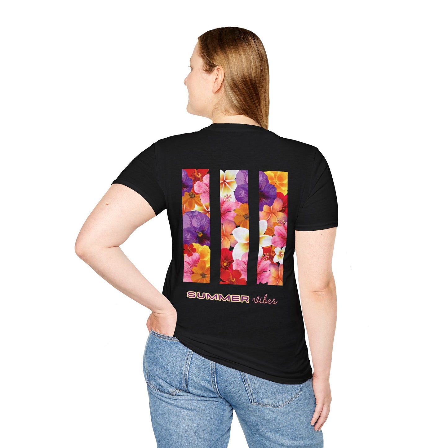 Summer Vibes Softstyle T-Shirt | Comfortable Summer Fashion, Casual Wear