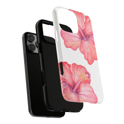 iPHONE Hibiscus Tough Case l Summer Vibe Mobile Case