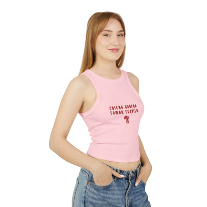 Chicas Guapas Toman Tequila - Camiseta Sin Mangas de Carreras