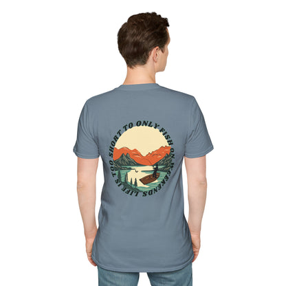 Nature Lover’s Fishing T-Shirt - Perfect for Outdoor Adventures, Gift for Fishermen, Eco-Friendly Tee, Camping Apparel, Great for Dad
