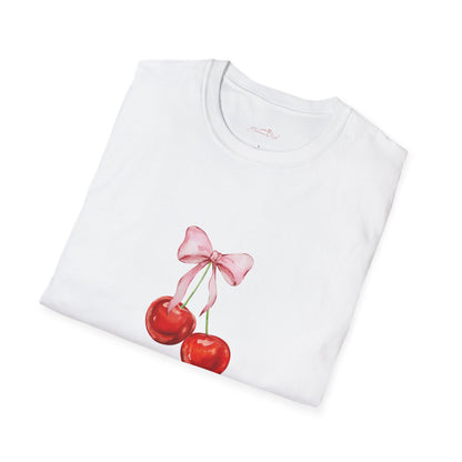 Cute Cherry Graphic T-Shirt - "I’m Just a Girl"