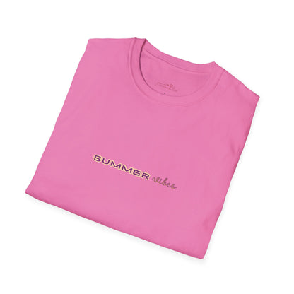 Summer Vibes Softstyle T-Shirt | Comfortable Summer Fashion, Casual Wear