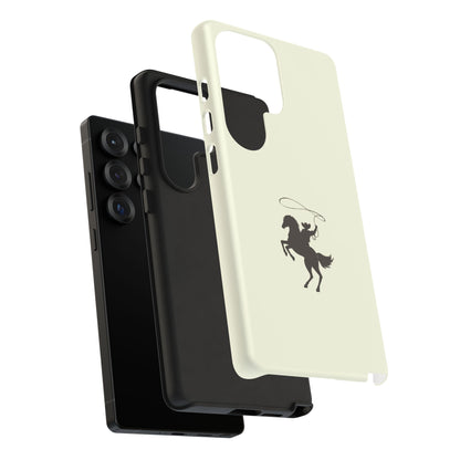 SAMSUNG Western Horse Rider Phone Case l Durable Phone Cover, Cowboy Style, Tough Case