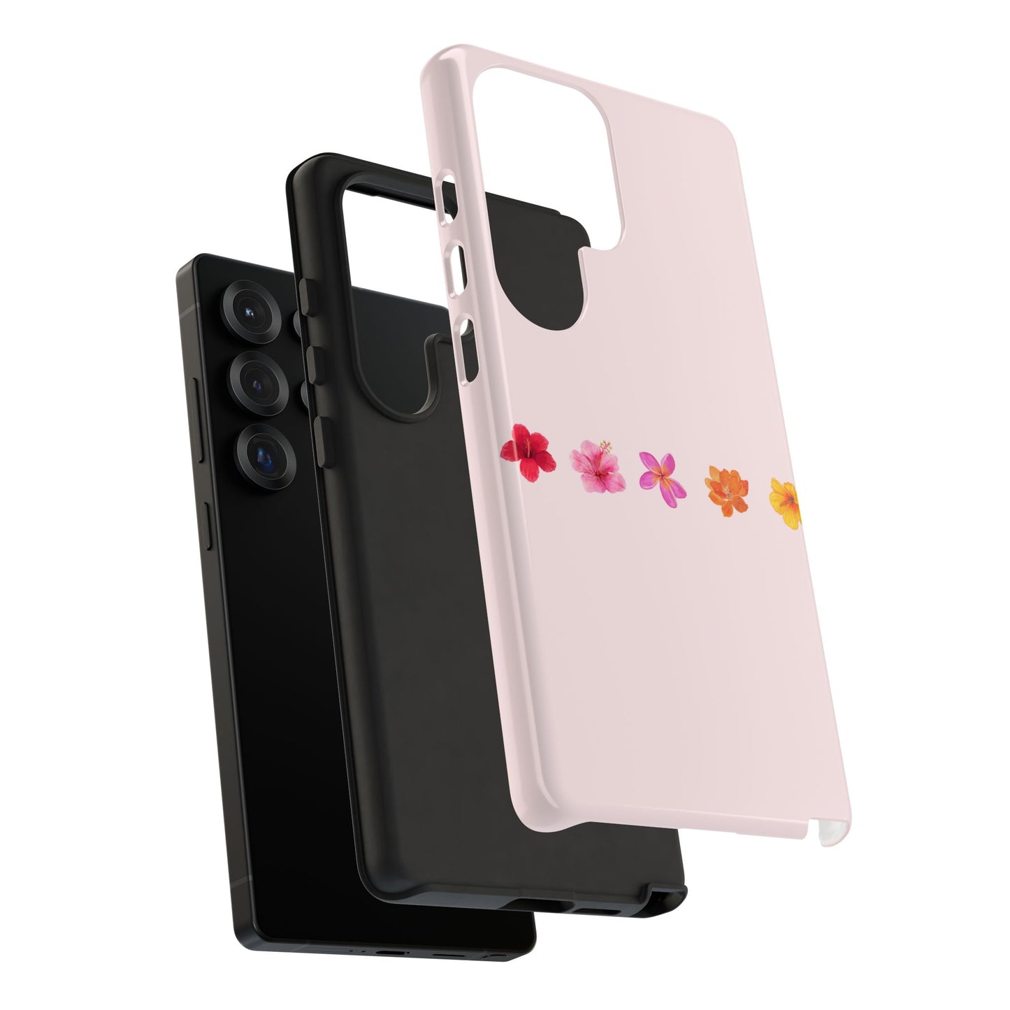 SAMSUNG Flower-Patterned Phone Case l Tough Cases for Women