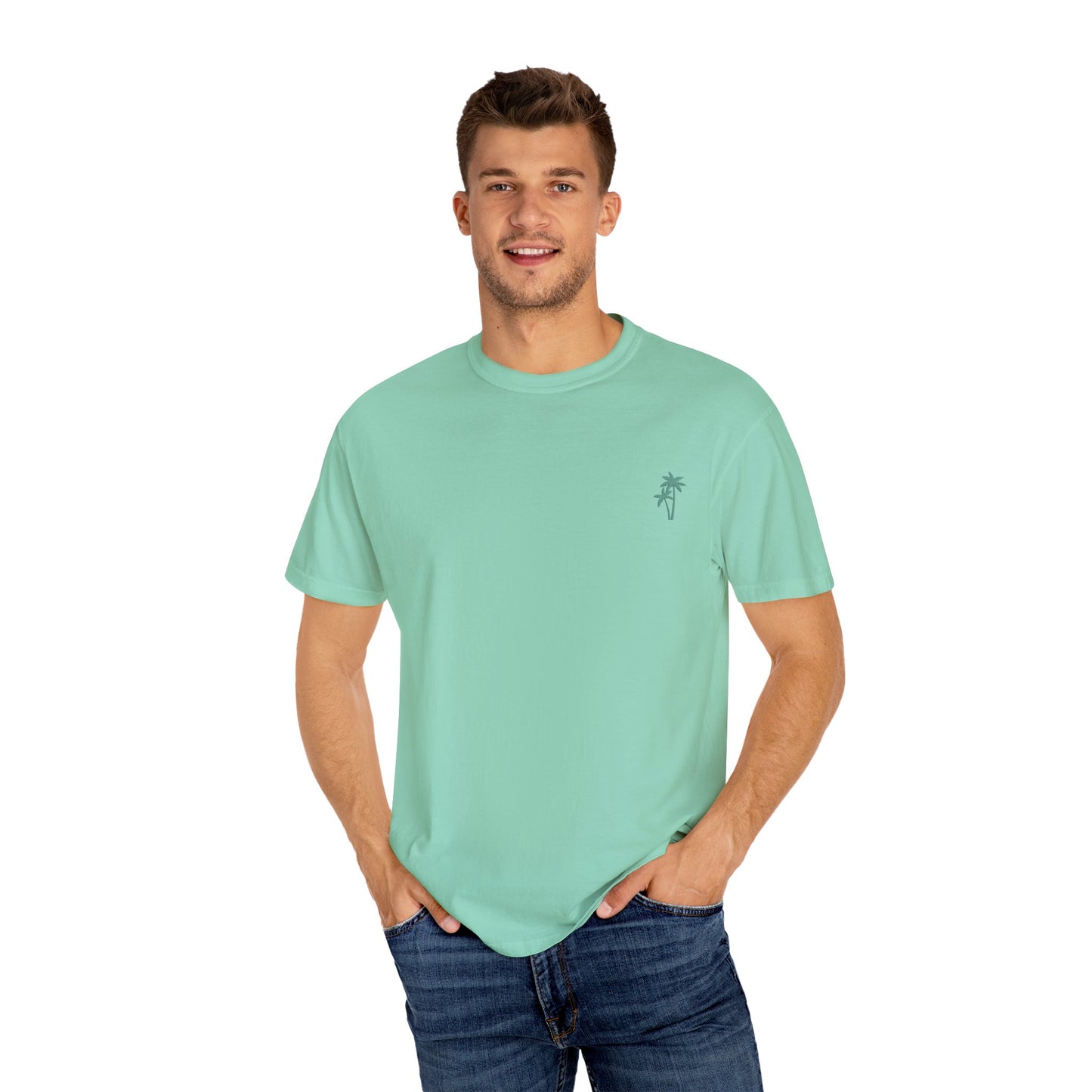 Playa y Amor T-Shirt l Tropical Graphic Tee, Summer Vibes Shirt