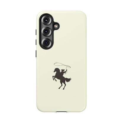 SAMSUNG Western Horse Rider Phone Case l Durable Phone Cover, Cowboy Style, Tough Case