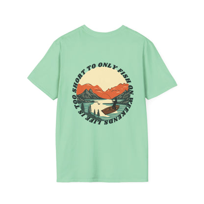 Nature Lover’s Fishing T-Shirt - Perfect for Outdoor Adventures, Gift for Fishermen, Eco-Friendly Tee, Camping Apparel, Great for Dad