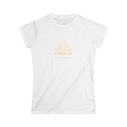Sunshine Women's Softstyle Tee - Bright and Cheerful Top for Summer Days
