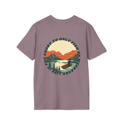 Nature Lover’s Fishing T-Shirt - Perfect for Outdoor Adventures, Gift for Fishermen, Eco-Friendly Tee, Camping Apparel, Great for Dad
