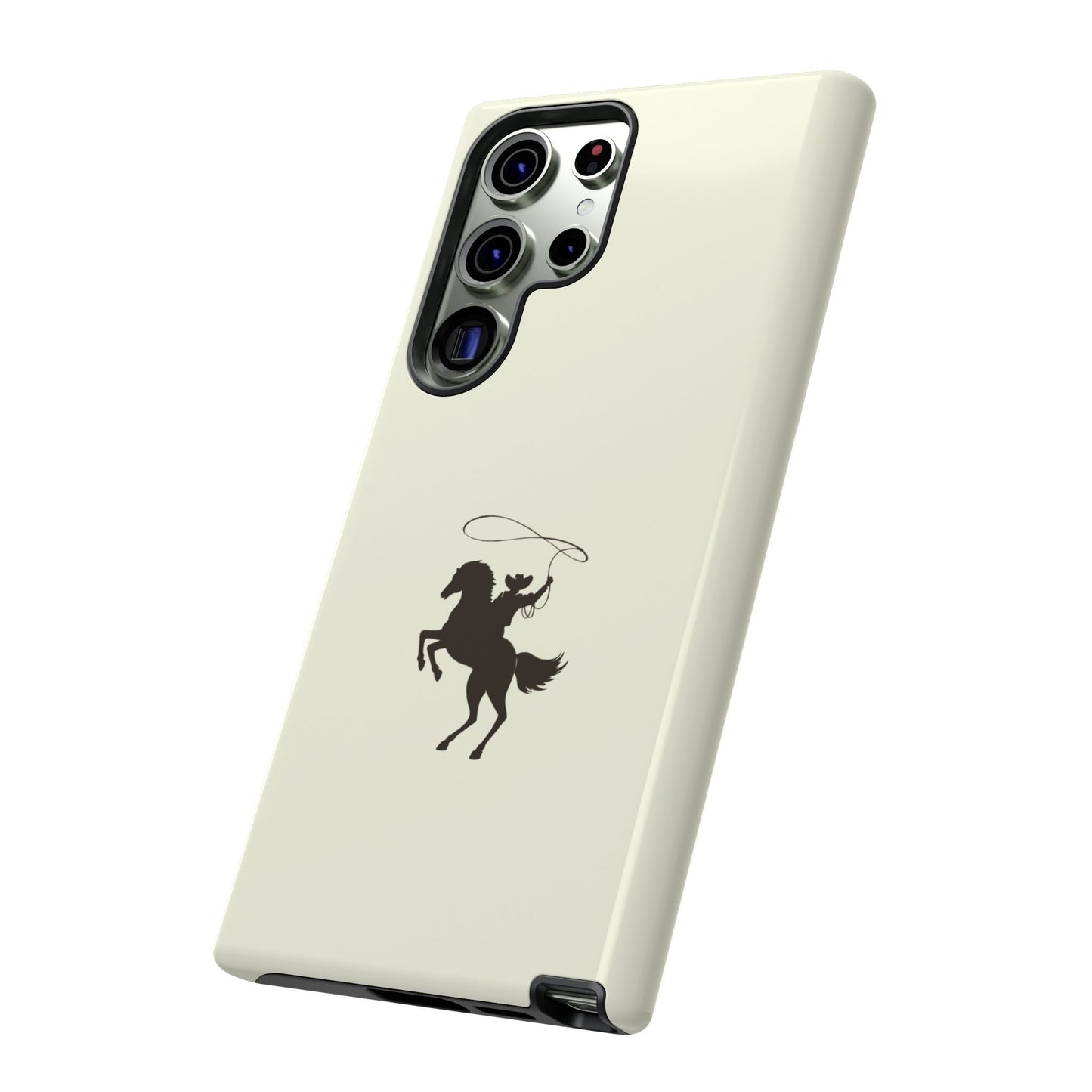 SAMSUNG Western Horse Rider Phone Case l Durable Phone Cover, Cowboy Style, Tough Case
